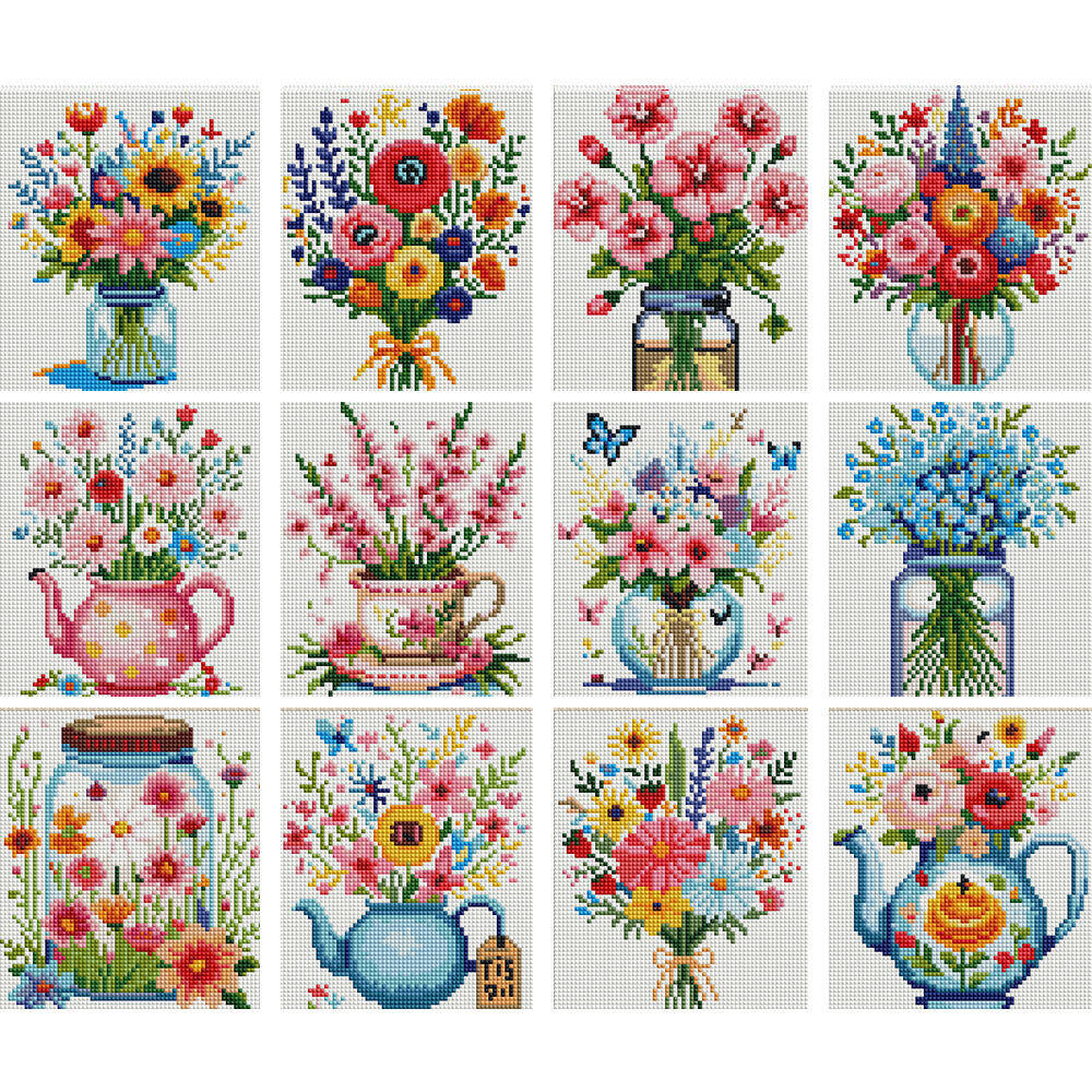 EverShine 12Pcs DIY MINI Diamo - огляд і ціна Florist Supply Vases