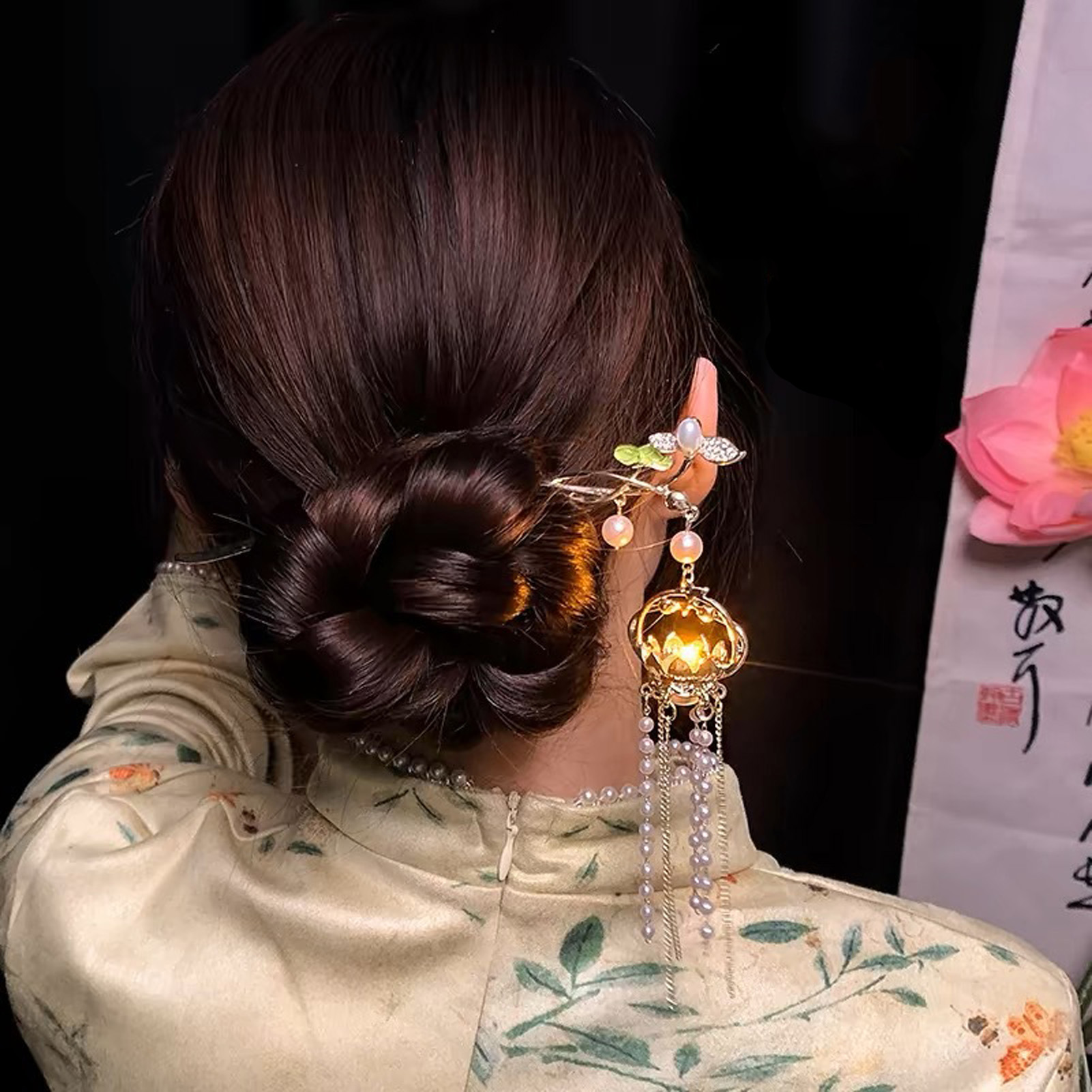 Luminous Flower Hairpin Exquis - огляд і ціна Supply Florist