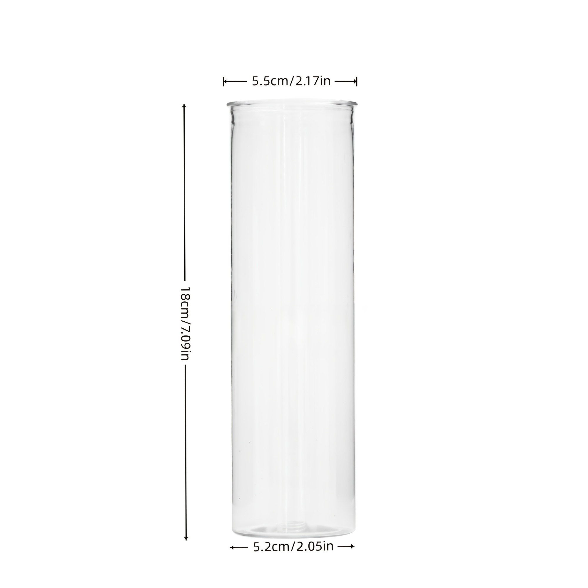 24pcs Plastic Cylindrical Vase - огляд і ціна Florist Supply Vases