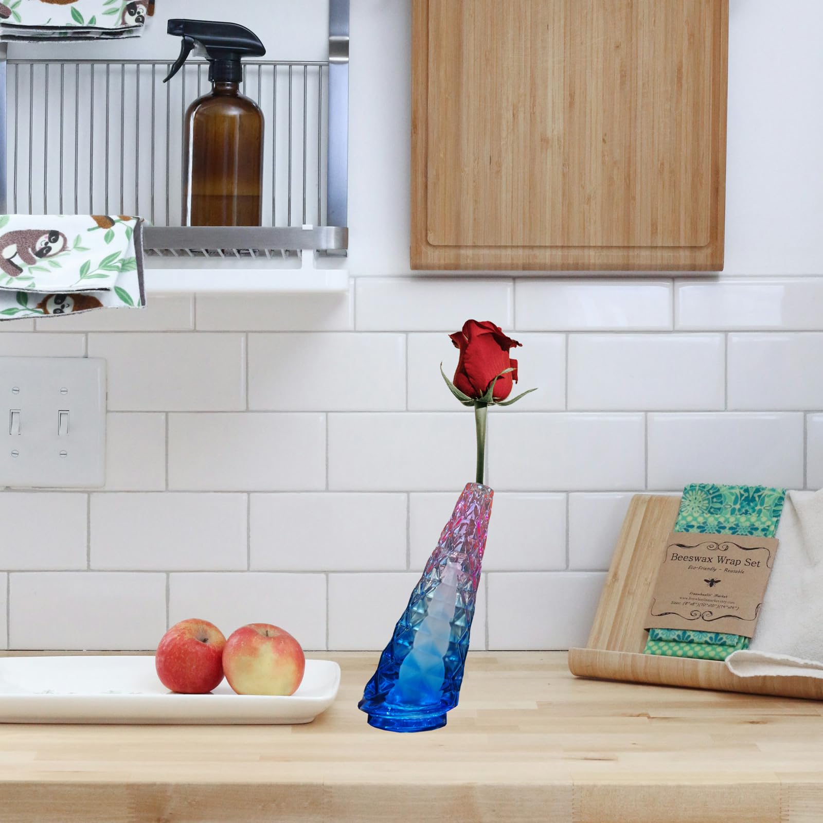 Colored Glass Attachment Acces - огляд і ціна Florist Supply Vases