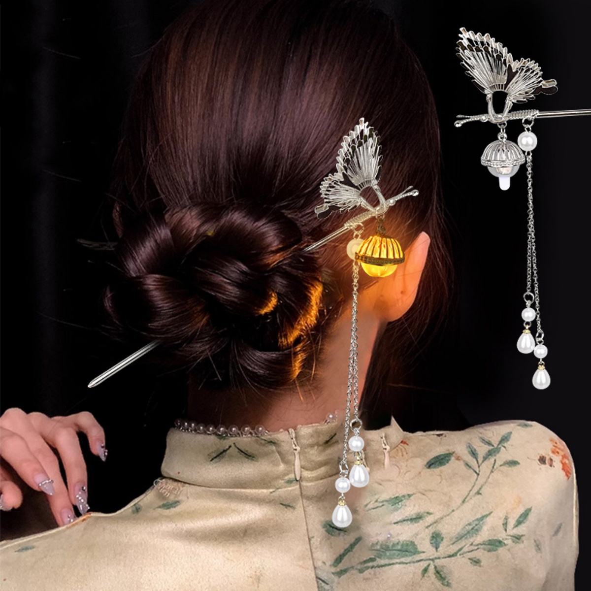 Luminous Flower Hairpin Women  - огляд і ціна Supply Florist
