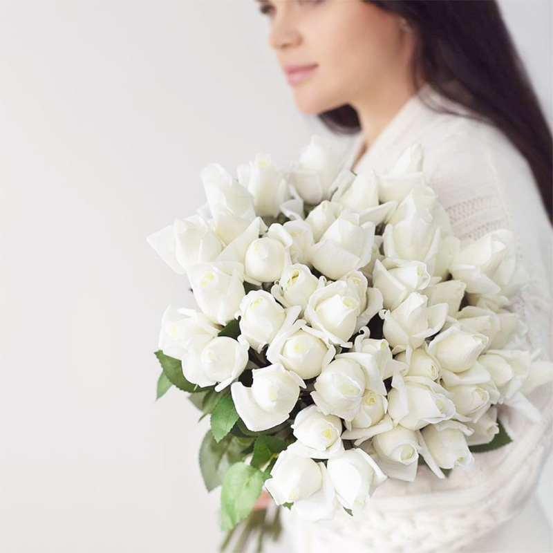 7 Pcs Real Touch Branch Stem L - огляд і ціна Florist Supply Bulk