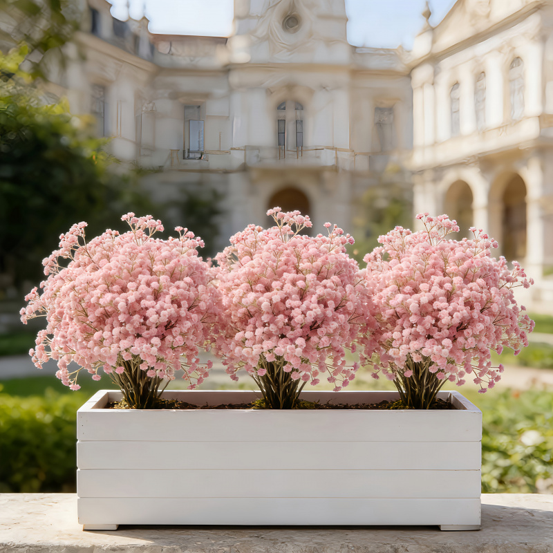 130-Stem Pink Gypsophila Artif - огляд і ціна Florist Supply Bulk